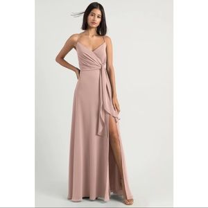 NWT Jenny Yoo Amara Dress Soft Blush Size 6